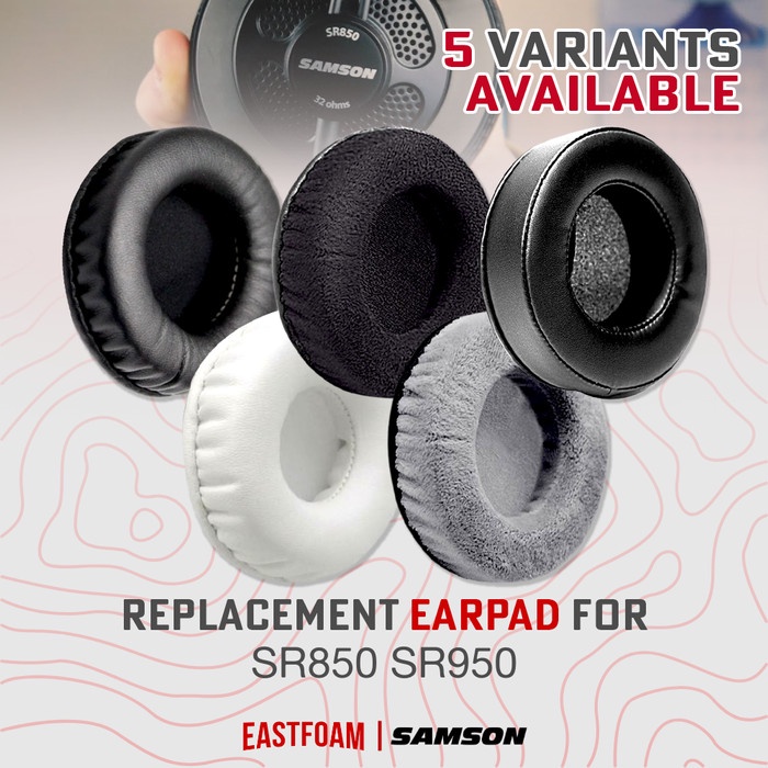 Earpad Earcup Samson SR850 SR950 SR 850 950 ฟองน้ํารองหู