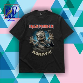 เสื้อยืด | เสื้อโอเวอร์ไซซ์ | เสื้อยืด พิมพ์ลาย Iron MAIDEN BAND MUMMY | เสื้อยืด พิมพ์ลายวงร็อคดนตรี โลหะ | เสื้อวง Iro