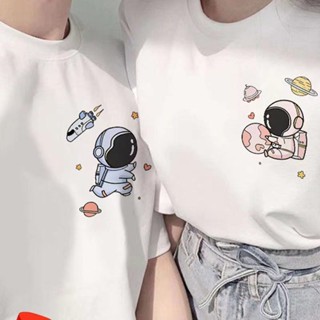 Trendy Couple Wear Short-Sleeved T-Shirt_02