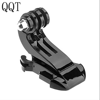 Qqt อุปกรณ์เสริมกล้อง ฐานเมาท์ตะขอติดหมวกกันน็อค สําหรับ Gopro Hero 9 8 7 6 5 4 J Yi 4 K SJCAM SJ4000 Wifi