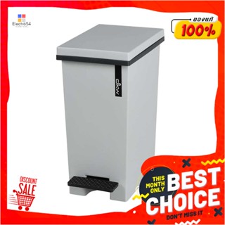 SQUARE ถังขยะเหยียบเหลี่ยม HH-2600I ขนาด 5L สีเทาSQUARE DUSTBIN PEDAL DKW HH-2600I 5L GRAY