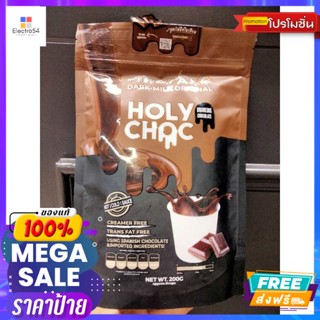 เครื่องดื่ม Holy Choc  Chocolate Cocoa Mix เครื่องดื่ม โกโก้ ปรุง สำเร็จรูป ชนิดผง  โฮลี่ ช็อค 200 กรัม Holy C