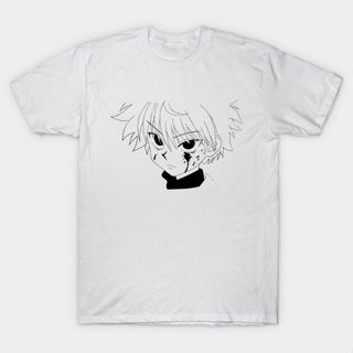 เสื้อยืดเสื้อยืด พิมพ์ลาย Killua Zoldyck HunterXHunter สําหรับผู้ชาย และผู้หญิง_05