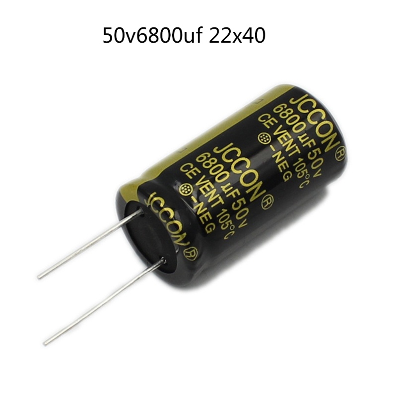 Okfi คุณภาพสูง 50V 6800UF 22x40 มม. 50V 6800UF Electrolytic Capacitor