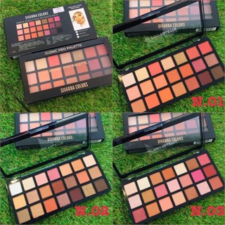 อายชาโดว์พาเลท SIVANNA COLORS ICONIC PRO PALETTE HF384