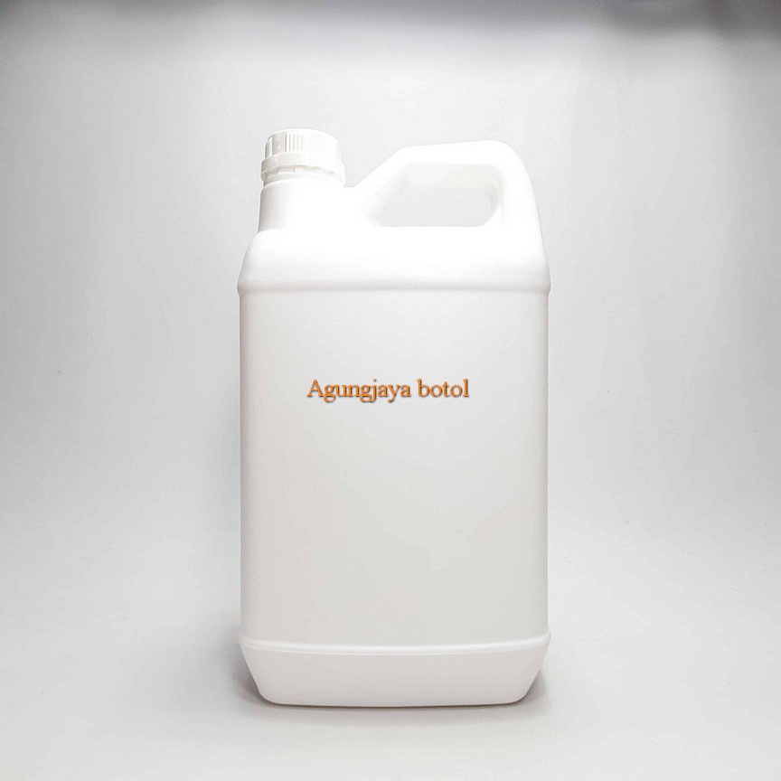 5 L White Hdpe Jerry Can / Hdpe Jerry Can / Jerry Can / Honey Jerry Can / ผงซักฟอก Jerry Can / 5 L J