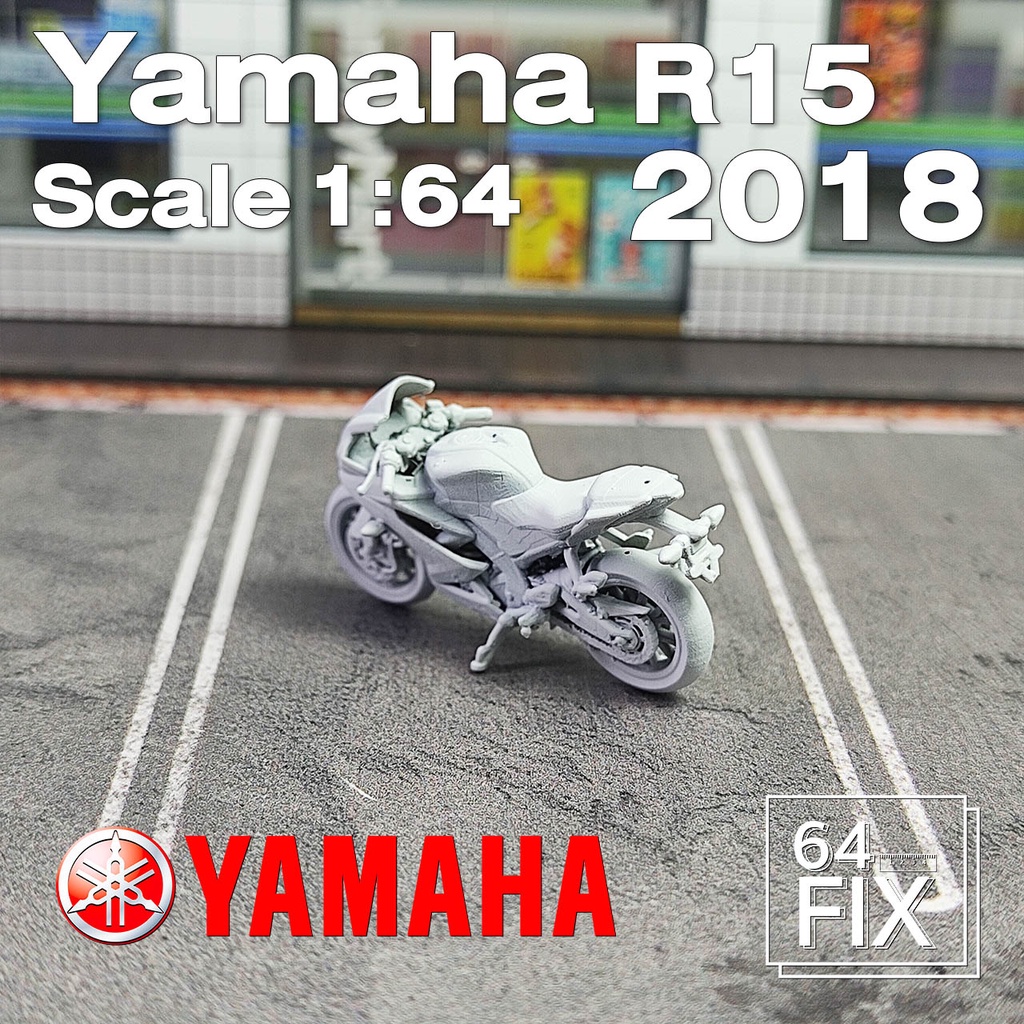 โมเดล Yamaha R15 2018 ขนาด 1:64 รูปที่ 3