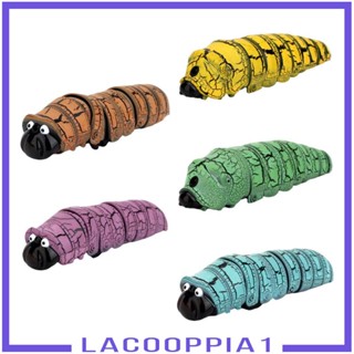 [Lacooppia1] ของเล่นหนอนผีเสื้ออินฟราเรด รีโมตคอนโทรล สีฟ้า สําหรับคริสต์มาส ฮาโลวีน