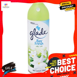 Glade(เกลด) เกลด ไบเฟรช สเปรย์ปรับอากาศ กลิ่นมะลิ 250 มล. Glade Bifresh Air Freshener Spray Jasmine 250 ml.ปรับ