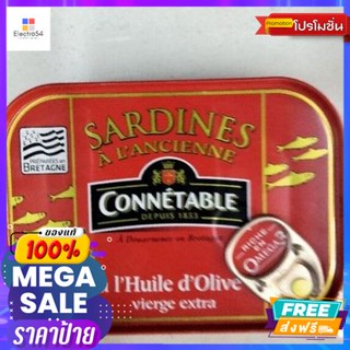 วัตถุดิบ Connetable Sardines  in Olive Oil 115gConnetable Sardines in Olive Oil 115g. Reasonable price.อาหารก