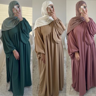 Abaya ชุดแม็กซี่เดรส พลัสไซซ์ สําหรับผู้หญิงชาวมุสลิม