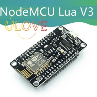 โมดูลไร้สาย CH340 ESP8266 Serial Port Wifi NodeMCU Lua V3 อินเตอร์เน็ต บอร์ดพัฒนาสิ่งต่างๆ