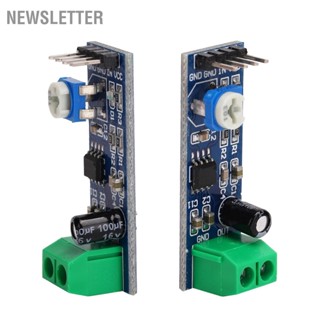 Newsletter LM386 บอร์ดขยายเสียง 200 เท่าขยายเสียงโมโนโมดูล 5V-12V