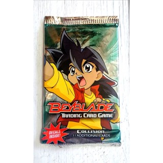 (Sealed Pack) ซองสุ่มการ์ด เบย์เบลด ศึกลูกข่างสะท้านฟ้า ( BEYBLADE TRADING CARD GAME )