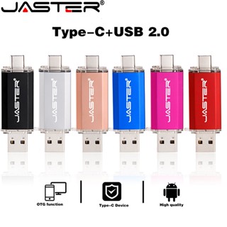 Jaster 2in1 แฟลชไดรฟ์ Type-C USB 128GB 16GB หน่วยความจํา 2.0…