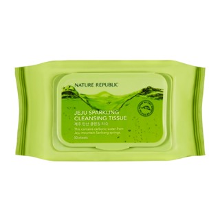 [Nature Republic] Jeju Sparkling Cleansing Tissue 50 Sheet/205g