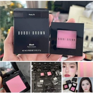 แท้ 💯% bobbi brown blush สี peony  3.7g