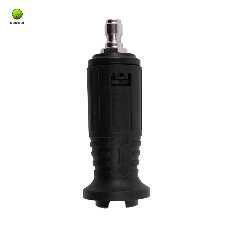 หัวฉีดสเปรย์แรงดันสูง ปรับได้ 1/4 นิ้ว ปลั๊กเชื่อมต่อเร็ว 3000 Psi สําหรับล้างรถยนต์