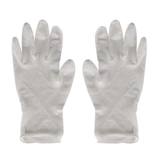 RUBBER ถุงมือยางทั่วไป PARAGON ขนาดใหญ่ 20ชิ้น สีขาวRUBBER GLOVES PARAGON LARGE 20EA WHITE