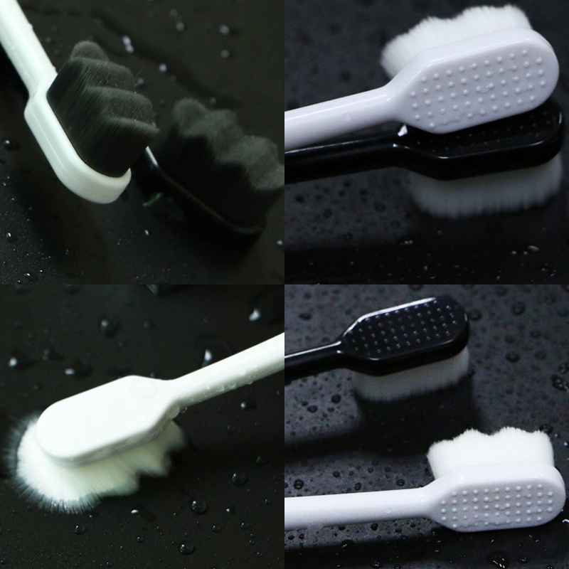 ♀Micro Nano Manual Toothbrush Extra Soft Bristles Toothbrushes With
