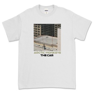 เสื้อยืด พิมพ์ลายอัลบั้ม Arctic Monokys THE CAR COVER