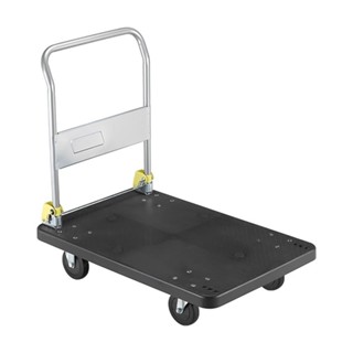 FOLDABLE รถเข็น 4 ล้อ MATALL FD150 150 กก. สีดำFOLDABLE PLATFORM TRUCK MATALL FD150 4-WHEEL 150KG BLACK