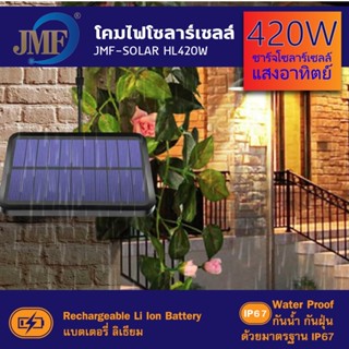 🎉new ไฟแต่งสวน 420W โคมไฟโซล่าเซลล์ โคมไฟ หลอดไฟ ไฟส่องทาง หลอดไฟวินเทจ ไฟ ไฟ led ไฟโซล่าเซลล์ ไฟสวน ไฟแต่งบ้าน