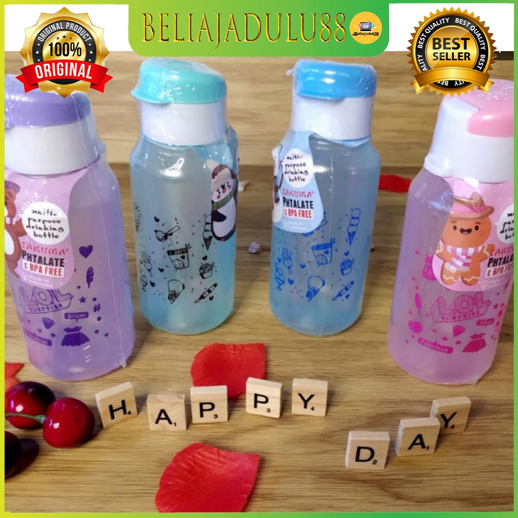 Beliajadulu88 FLIPTOP ขวดดื่ม Image 500ML T006 5 N 10 ชิ้น
