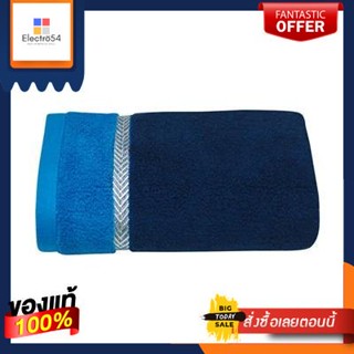 Bath ผ้าขนหนูเช็ดผม SWENY รุ่น Double Tree ขนาด 16 x 32 นิ้ว สีน้ำเงินTowelSWENYDoubleTreeModelSize