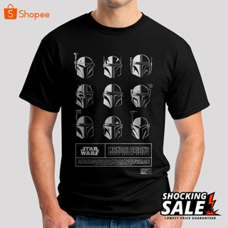 [PREMIUM] T-Shirt STAR WARS MANDALORIAN custon design Black (XS-5XL)_04