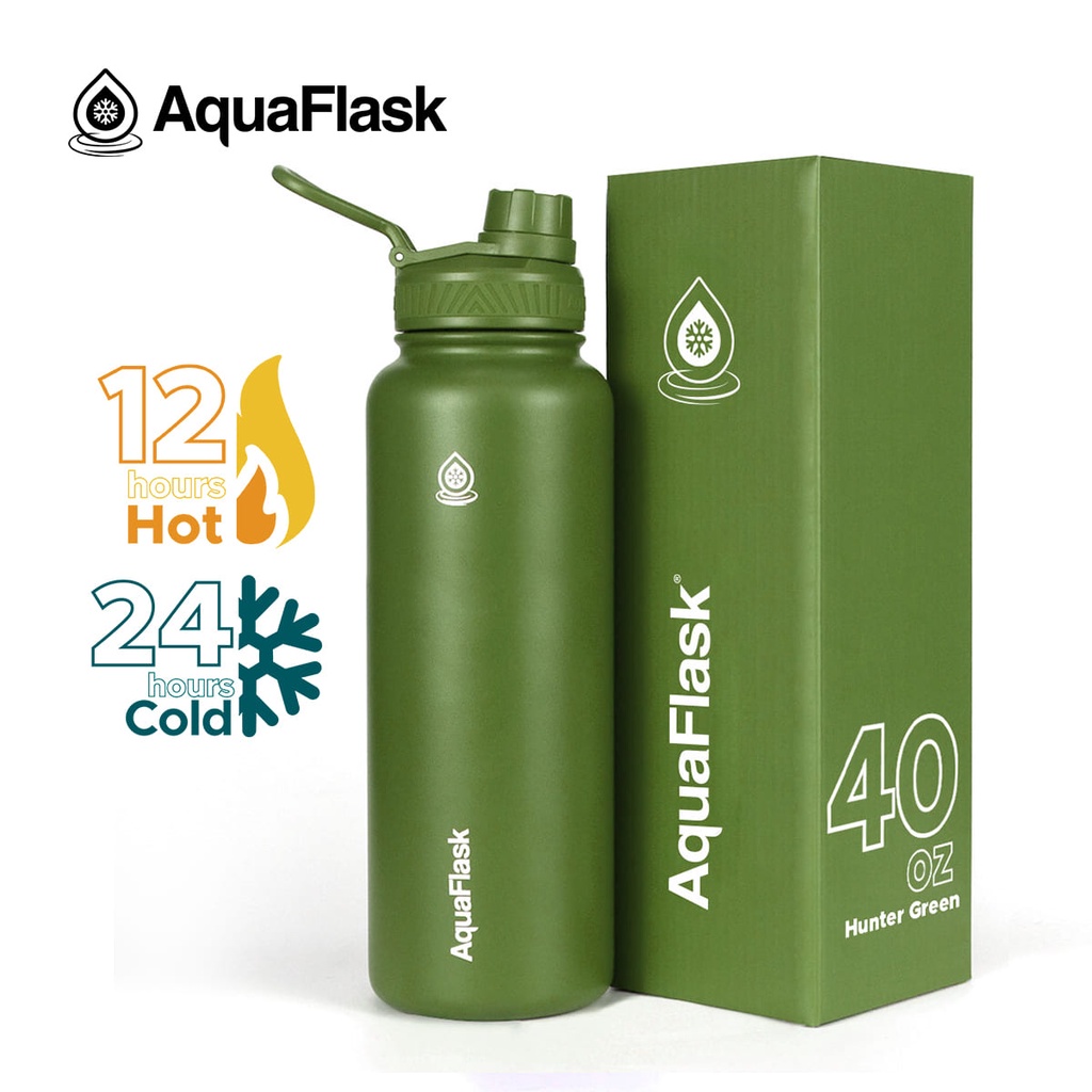 Aquaflask 40oz I กระบอกน้ำเก็บความเย็น กระติกน้ำสแตนเลส 40ออนซ์