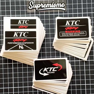 ใหม่ สติกเกอร์โช๊คอัพ KTC สําหรับแข่งรถ | สติกเกอร์ Ktc Racing สําหรับตกแต่งรถแข่ง | สติกเกอร์ Ktc Shock สําหรับรถจักรยานยนต์ | สติกเกอร์ ลาย Ktc Racing สําหรับติดตกแต่งรถจักรยานยนต์