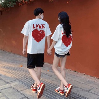 Couple Wear Summer High-End Feeling disoo Short-Sleeved T-Shirt_05