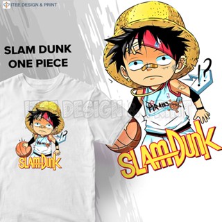 Baju Luffy One Piece Slam Dunk Shirt Dress Budak Perempuan Girl Dresses Kameja Baby Boy Set T Lelaki Big Size Murah_09