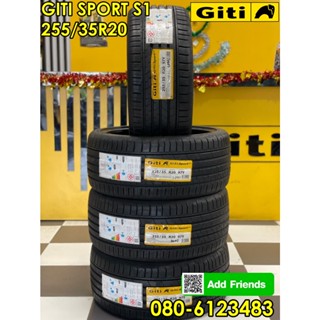 255/35R20 Giti SportS1 ยางสปอร์ตคุณภาพดี นุ่มเงียบ ยางใหม่ปี21