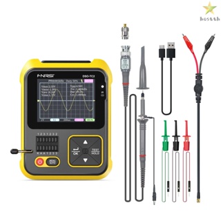 ออสซิลโลสโคปดิจิทัล 200kHz แบบพกพา 2 In 1 เอาท์พุต PWM สี่เหลี่ยม หน้าจอสี 2.4 นิ้ว พร้อมไฟแบ็คไลท์ M [hos16th]