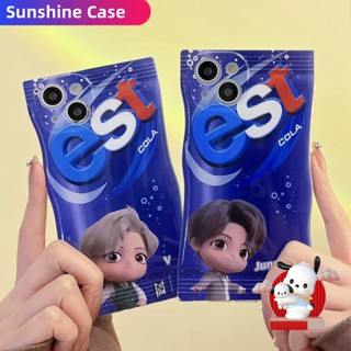 เคสโทรศัพท์มือถือแบบนิ่ม ลายขนมขบเคี้ยว Est Cola สําหรับ OPPO A57 A76 A96 A74 A55 A54 A16 A15 A53 A33 A32 A31 A9 A5 A5s A3s Reno 8Z 7Z 6Z 5Z A95 A94 A93 A92 A52 F11 F9