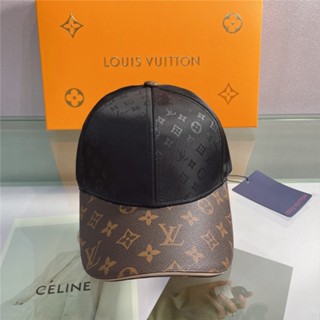 Lv หมวกเบสบอลลําลอง กันแดด สไตล์ฮิปฮอป แฟชั่นสําหรับผู้ชาย และผู้หญิง