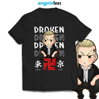 Tokyo Revengers Draken Mikey Anime Oversize T for Men Women Streetwear Shirt by AnyPrint Tees_07