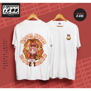 Genshin Impact / Spy X Family - Klee X Anya - Unisex T-Shirt_03