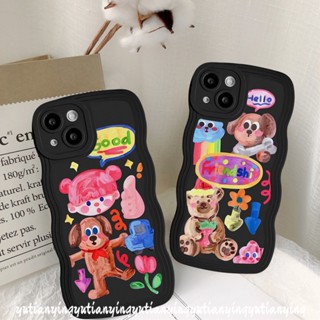 เคสนิ่ม ลายการ์ตูนสุนัขน่ารัก สําหรับ Redmi Note 11 9 8 10 10s 10Pro 9Pro 11Pro+ 9s 11s Redmi 9 10 10A 10C A1 9T 9A 9C A1+ Mi 11T Pro PO CO M3 X3 NFC Pro เคสขอบคลื่น