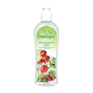 LIQUID น้ำยาล้างผักและผลไม้ GREENGANIC 260mlLIQUID WASHING VEGETABLE AND FRUIT GREENGANIC 260ml