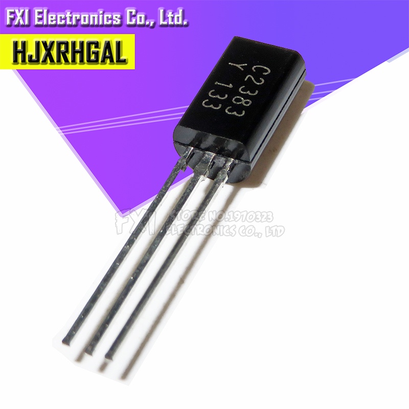 50PCS 2SC2383-Y TO-92 2SC2383 TO92 C2383 NPN VCEO 160V DC 1A สูง Freq Trans ทรานซิสเตอร์ใหม่