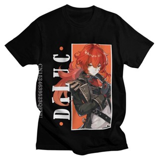 Funny Genshin Impact Diluc Tshirts Men Graphic Cotton T Shirt Kawaii Game Anime Tee Graphic Tshirt Mens Designer Cl_03