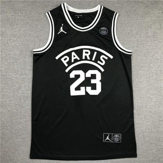 Men Michael Jordan 23 #Swingman Jersey - สีดำ