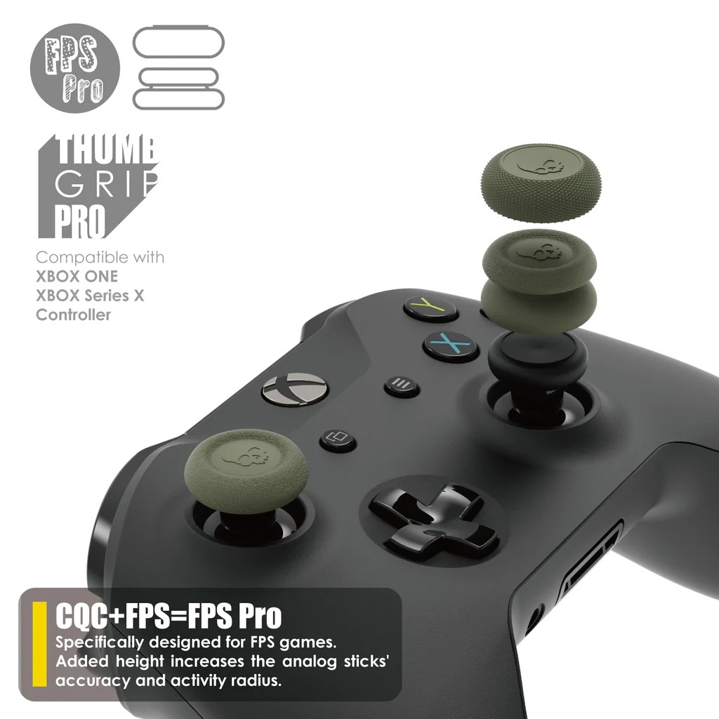 Skull & co. Thumb Grip Set ของแท้ ใช้กับจอย Xbox [ที่ครอบอนาล็อก] [จุก] [ที่ครอบอนาล็อค]