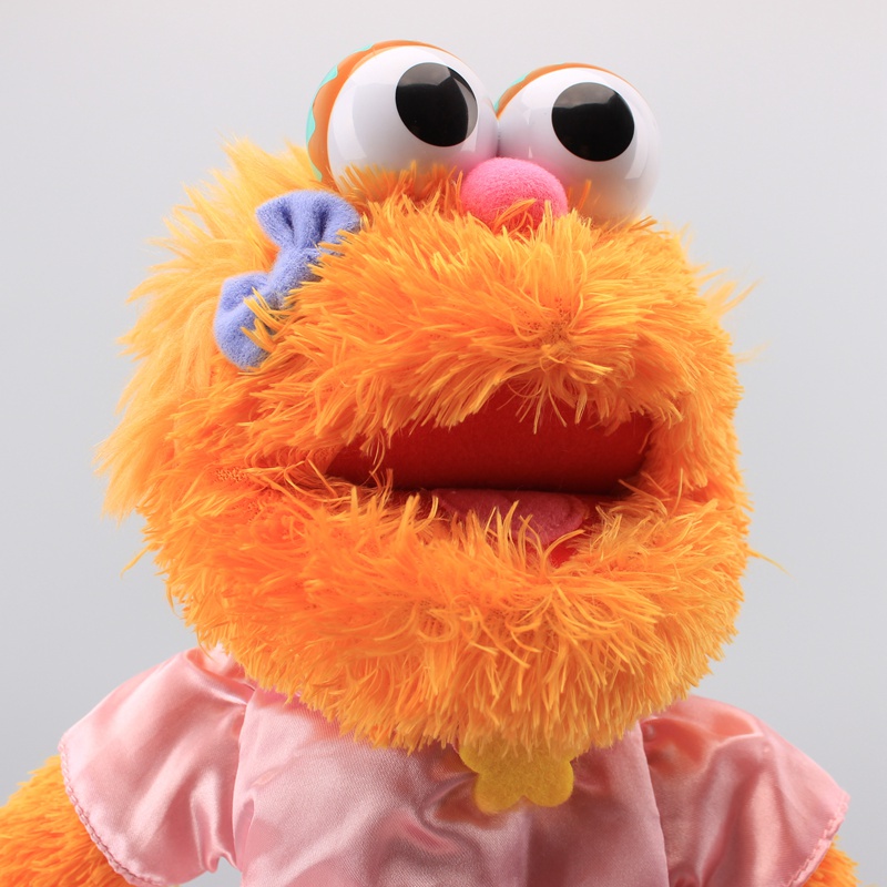 ตุ๊กตาหุ่นมือ Elmo Cookie Monster Ernie น่ารัก ของเล่นเสริมการเรียนรู้ สําหรับเด็ก