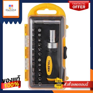 HEX ไขควงหกเหลี่ยม TOLSEN 26 ชิ้น/ชุดHEX SCREWDRIVER SET TOLSEN 26PCS