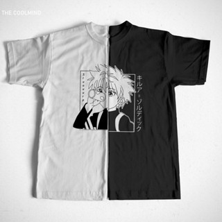 men t shirt 100% cotton T-shirt Tops Kawaii Hunter X Hunter Tshirt Killua Zoldyck T-shirt Fitted Soft Anime Manga T_02