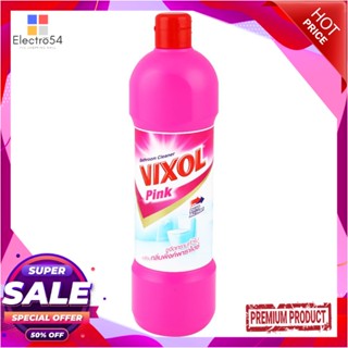 LIQUID น้ำยาทำความสะอาดห้องน้ำ VIXOL 900ml แพ็ค3 ชมพูLIQUID CLEANING BATHROOM VIXOL 900ml 3 PCS PINK